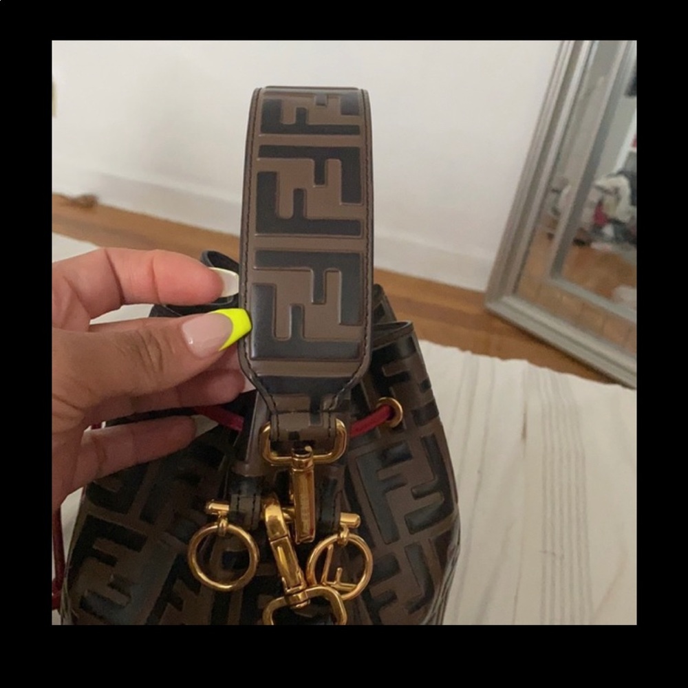 Short fendi strap